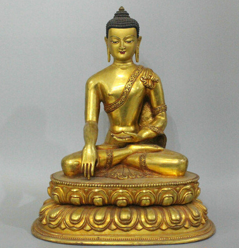 wholesale-jewelry-wig-china-antiques-tibetan-nepal-shakyamuni-buddha-gilt-bronze-statue-28cm